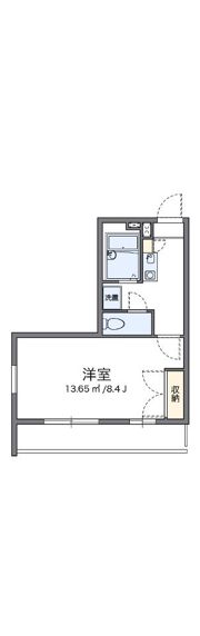 レオパレスヴァンベールの間取り画像