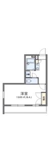 レオパレスヴァンベールの間取り画像