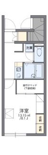 レオパレスメゾンエスペランスの間取り画像