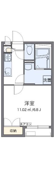 ミランダグランメゾン千代田の間取り画像