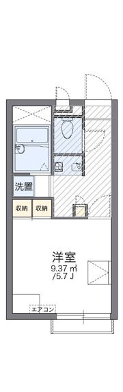 レオパレスアポロの間取り画像