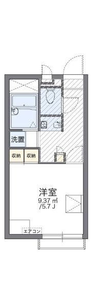 レオパレスアポロの間取り画像