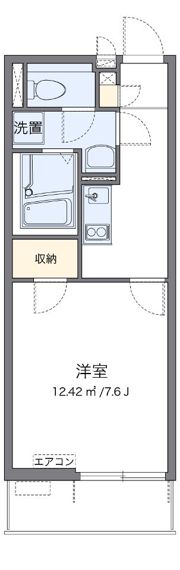 クレイノインヴェステ Ayaの間取り画像
