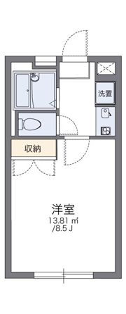 レオパレスTACHIBANAの間取り画像