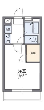 レオパレスTACHIBANAの間取り画像