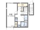 レオネクストあけぼのの間取り画像