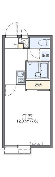 レオパレスアグリコルトゥーラの間取り画像