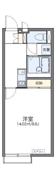 レオネクストノワールⅡの間取り画像