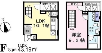 アリス・マナーガーデン銀座ウォークの間取り画像