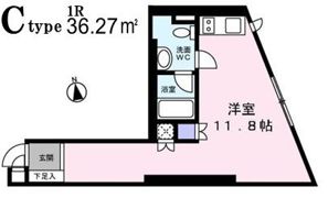 アリス・マナーガーデン銀座ウォークの間取り画像