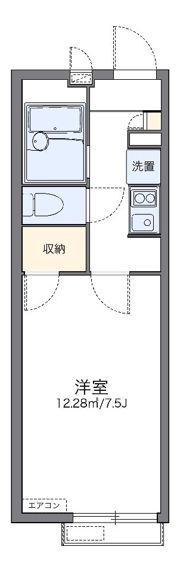レオパレスskyの間取り画像