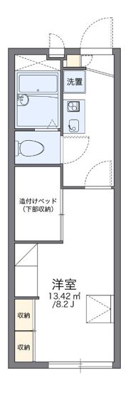 レオパレス春の間取り画像