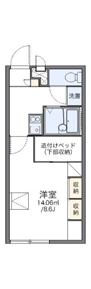 レオパレスG－Ⅲの間取り画像