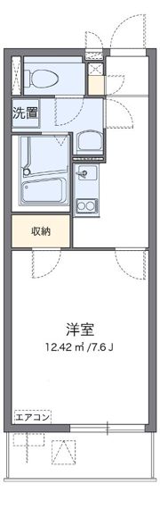 クレイノラルーチェの間取り画像