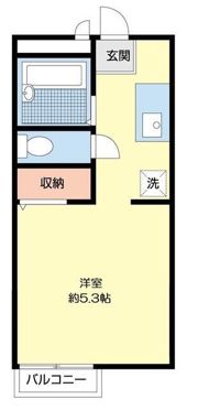 ヒルズ中野の間取り画像