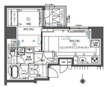 ZOOM秋葉原NORTHの間取り画像