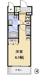 プロスペクト恩賜公園の間取り画像