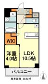 プロスペクト恩賜公園の間取り画像