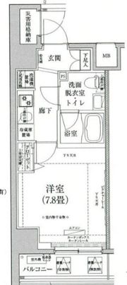 アイルイムーブル亀戸の間取り画像