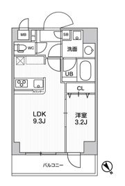ドゥーエ曳舟の間取り画像