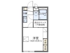 レオパレスFontaineの間取り画像