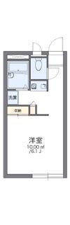 レオパレスキャッスルアサヒの間取り画像