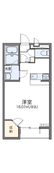 レオパレスウェンブリーコートの間取り画像