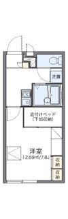 レオパレスジュネスⅢの間取り画像
