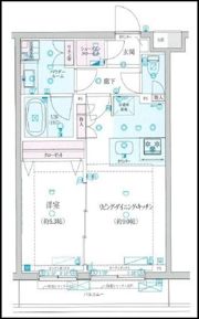 GENOVIA墨田八広skygardenの間取り画像