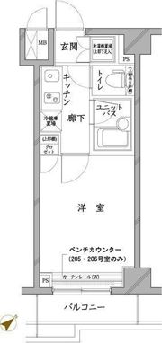 ルーブル溝の口参番館の間取り画像