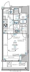 ディアレイシャス鶯谷の間取り画像