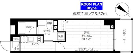 グランドコンシェルジュ日本橋の間取り画像