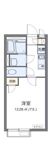 クレイノサンザシの間取り画像