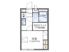 レオパレスFirst Astyの間取り画像