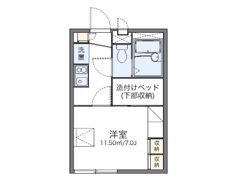 レオパレスFirst Astyの間取り画像