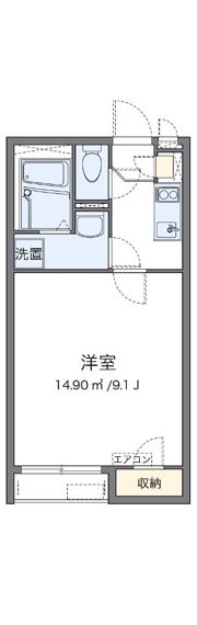 クレイノSUN FORESTの間取り画像