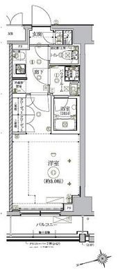 RELUXIA北新宿の間取り画像