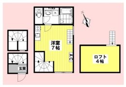 アクシオン中野の間取り画像
