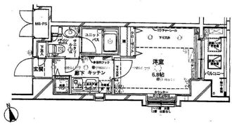 ステージグランデ本郷の間取り画像