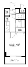 アサイガーデンコートの間取り画像