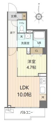 シティレジデンス東陽町の間取り画像