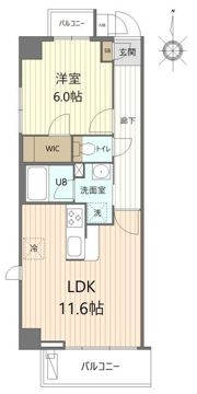 シティレジデンス東陽町の間取り画像