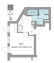 LEGALAND白金高輪の間取り画像