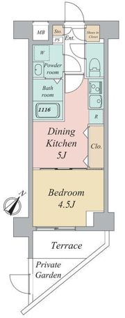 グランカーサ曳舟の間取り画像