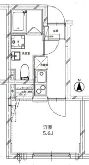 CREAL高田馬場の間取り画像