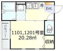 フリージア西小山の間取り画像