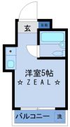 河本マンションの間取り画像