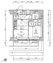 RELUXIA亀戸の間取り画像