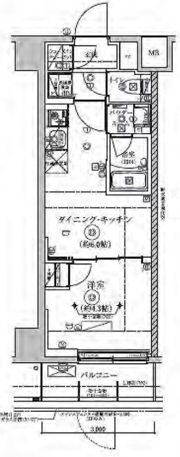 RELUXIA亀戸の間取り画像