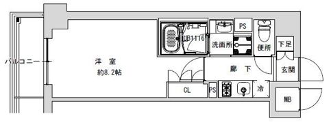 プライマル千石の間取り画像